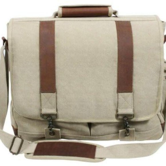 Rothco’s Vintage Canvas Pathfinder Laptop Bag